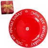 GOWARM You Are Special Today Red Plate – 10.6" Ceramic