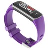 Smart Electronic Bracelet Heart Rate/Blood Pressure Detection Sport Wristband (Purple)