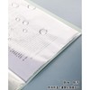 [LUCKADD] A4 File Clear Book Clear Pockets 10/20/30/40/60/80/100 Sheets Fixed