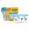 Glad GladWare Design Series Food Storage Containers - Medium Rectangle