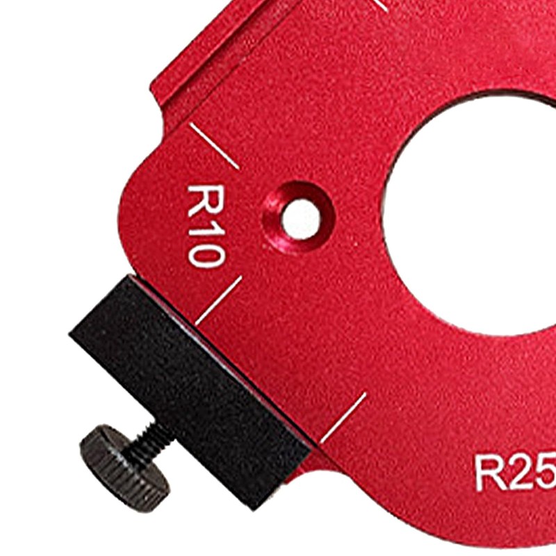 R Angle Arch Template R10/R15/R20/R25, Clear Scale, Multifunctional Radius Stencil,