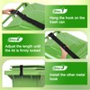 lasuroa Wheelie Bin Lock for Animals, Windproof Metal Double Claw