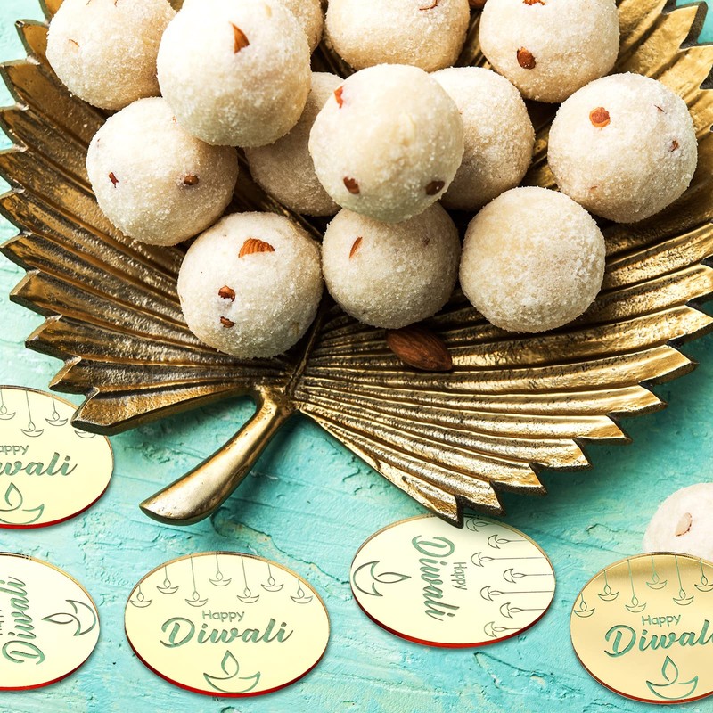 32 piezas de 32 piezas de decoración acrílica Happy Diwali