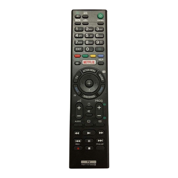 Aurabeam Replacement TV Remote Control Compatible with Sony KDL40R455C TV