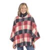 LINDA ANDERSON Women's Cozy Coat Full Zip Fleece Poncho