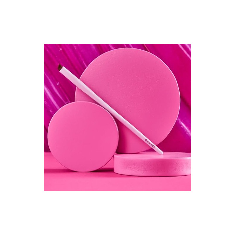 essence eyeliner brush, no. 01, multi-coloured, nanoparticles free, pack of