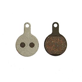EBC Brakes CFA615 Disc Brake Pads, Compatible with Tektro Lyra/IOX.11, Red – Organic (Soft)