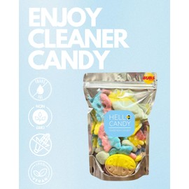 HELLO CANDY Swedish BUBS Candy MIX #1, Assorted Sweet & Sour Flavors, 0.5 lb Bag – Soft Fruit Chews, Scandinavian Sweets for Kids & Adults