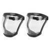 Face Shield, Pack of 2 Anti-Fog Protective Film, Reusable Face