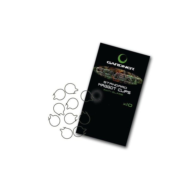 GARDNER MAGGOT COVERT MAGGOT CLIPS STANDARD ANTI GLARE