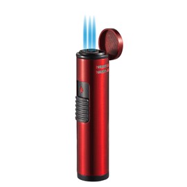 Visol Cobra Triple Flame Butane Torch Refillable Gas Lighter (Shipped Without Butane)