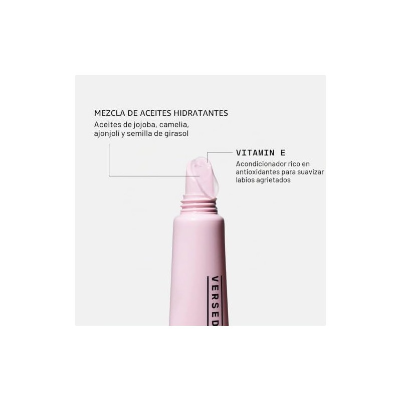 Versed- Aceite labial teñido Silk Slip, higo - Tinte labial