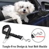 Dog Seat Belts for Car, 2 Pcs Dog Tether with