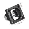 sourcing map Air Cylinder Rod Clevis Mounting Bracket 4 Bolt
