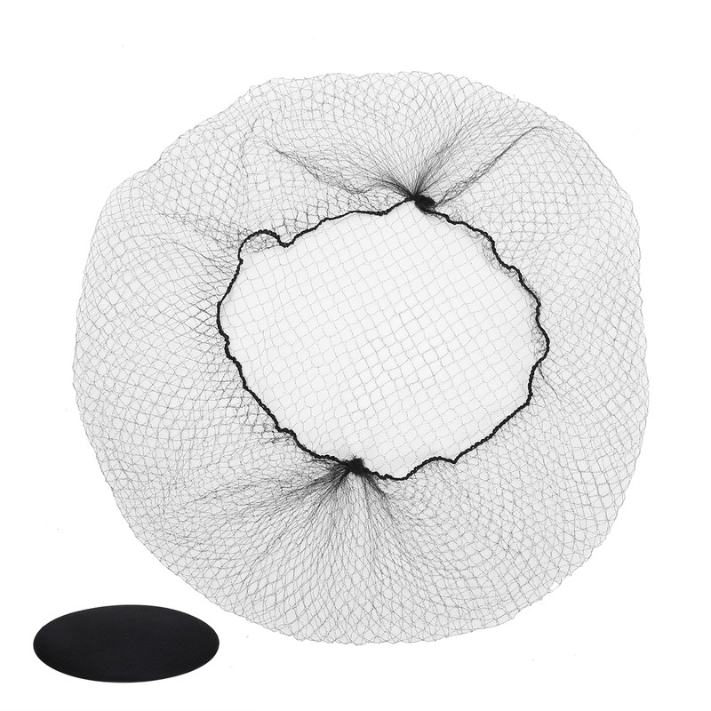 144pcs Hairnet Nylon Disposable Wig Cap Breathable Hair Mesh Net