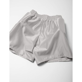 Umbro Half Pants, Goalkeeper, Soccer Futsal, Sweat Absorbent, Quick Drying, Dry, Kids, Juniors, Unisex, silver, (SLV)