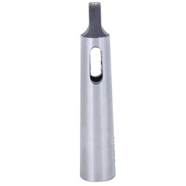 1Pc Morse Taper Adapter Morse Taper Drill Sleeve Reducing Adapter High Speed Steel MT2 to MT1 Morse Taper Drill Sleeve Silver for Lathe Milling Part