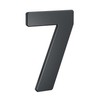 BASI House numbers made of steel in anthracite, numbers 0-9,