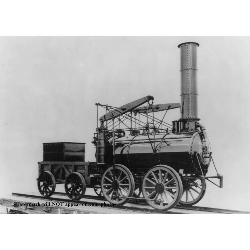 First Steam Locomotive in US PHOTO Stourbridge Lion Train Railroad