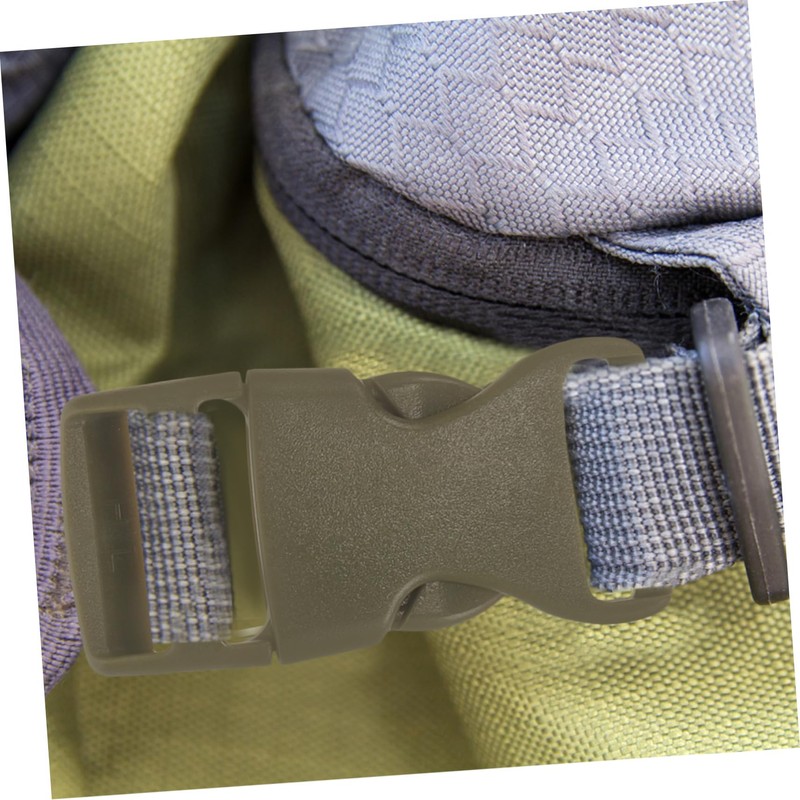 Operitacx Adjustable Backpack Buckles 4pcs Plastic Buckle Clips Quick Slide