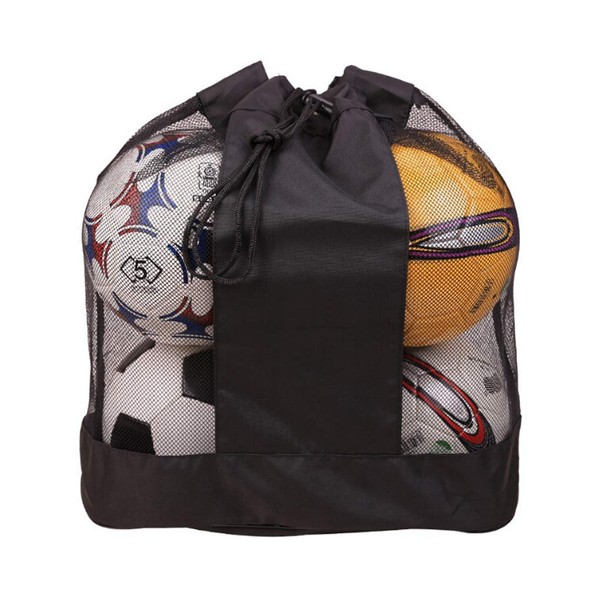 Large Capacity Sports Balls Storage Mesh Bag Training Bags Portable