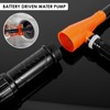 Portable Transfer Pump, Battery Operated Electric Siphon Pump 2.2 Gallons