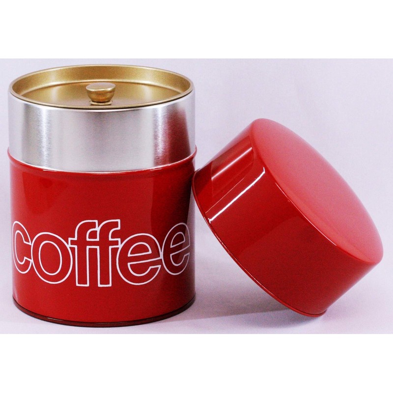 Kotodo Takahashi Seisakusho Coffee Can, Red