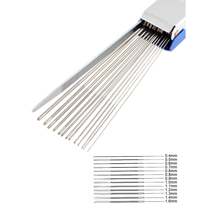 Holmer Guitar Nut Slotting File Saw Rods Slot Filing Set