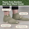 BambooMN Unisex Men and Women's Rayon from Bamboo Wool Blend