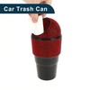 TUCKBOLD Car Trash Can Portable Front Seats Trash Bin Red