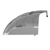 WANLLY Chrome Hood Mirror Covers For Kenworth T680 Peterbilt 579