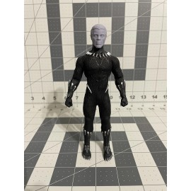 Mezco 3D Printed -1/12 Black Panther Chadwick Boseman Headsculpt Mezco Scale