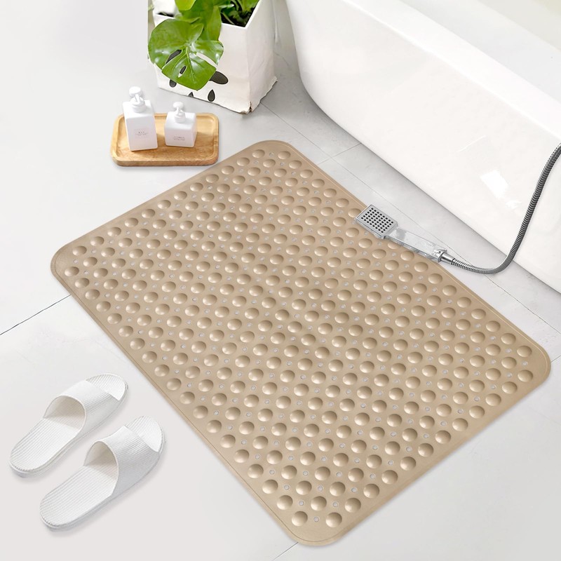 Shower Mat Non Slip: 35.4 x 23.6 Inch Extra Large