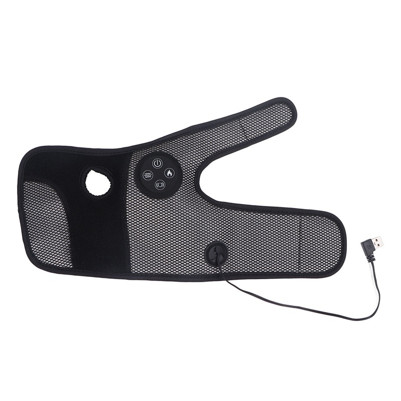 Wrist Massage Brace Hot Compress 3 Temperature Gears Relieve Pain