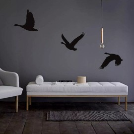 Decor Metal Wall Art, Geese Birds, Metal Wall Decor, Birds Sign, Indoor Outdoor