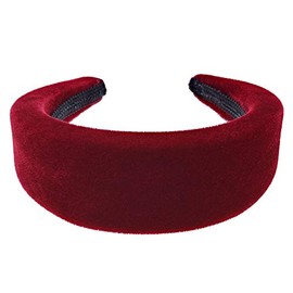 Zac's Alter Ego 50mm Very Wide Smooth Velvet Padded Retro Vintage Aliceband