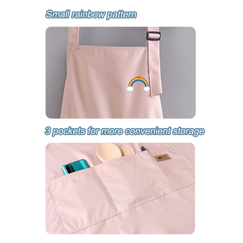 PAEHUIMT Apron Women Cooking Apron Men Kitchen Apron Women Coat