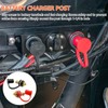 2Pcs 250A Battery Charging Jump Post Kit, 3/8" Stud Remote