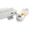 Ducky One 3 White 60% Mechanical Keyboard: Quack Mechanics Dampening,