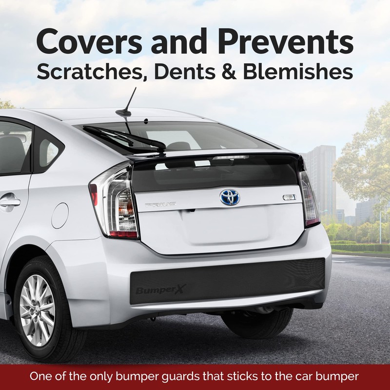 Car Rear Bumper Guard, DIY Peel & Stick On Car