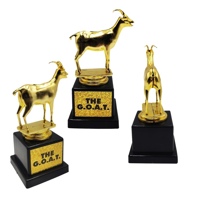 Mad Monkey 2000017 Decorative Trophy, Gold, Black