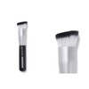 SILSTAR PROFESSIONAL ROUND ANGLED FOUNDATION BRUSH WITH HANDLE MADE OF