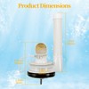 Lychee Light Flush Valve Replacement Parts for One-piece Toilets, 2