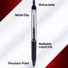PILOT Precise V5 RT Refillable & Retractable Liquid Ink Rolling