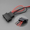 eMagTech 4Pcs Loudspeaker Adapter Plug Cable Compatible with Seat Altea,