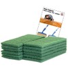 12 x Green Nylon Pads for Handpad Holder and Handle