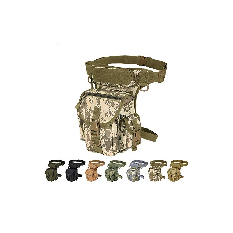 Injoy Multi-Purpose Tactical Drop Leg Bag Tool Fanny Thigh Pack