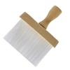 Healeved Wooden Handle Wool Hair Brush for Broken Hair Removal