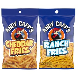 Andy Capp Seasoned Fries - Ranch & Cheddar - Gift Bundle of 2, 3 oz. Bags By Lyza's Sweets & Treats