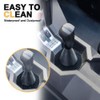 REARACE PVC Shift Boot Cover, Waterproof Shift Knob Cover Compatible
